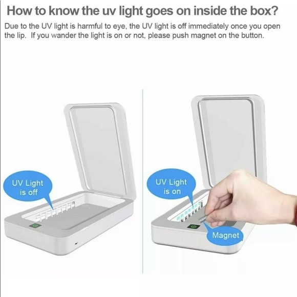 Multi-Function UV Light Sterilizer Cell Phone - Picture 6 of 9